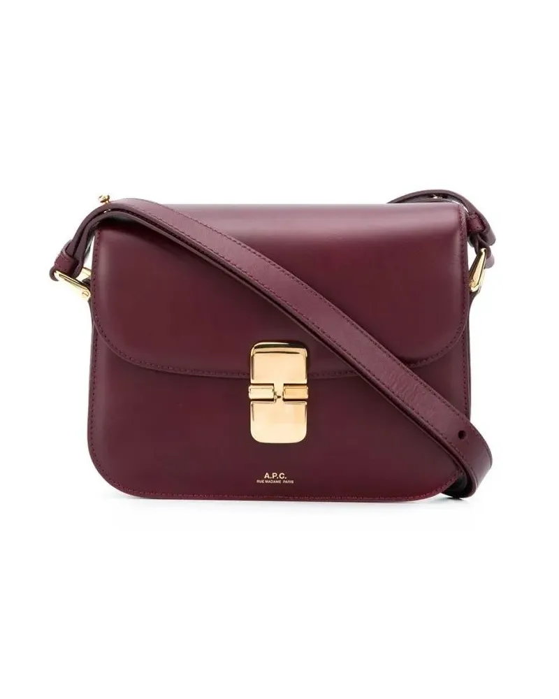 A.P.C. Hobo Bags Sac Grace Small rot Rot