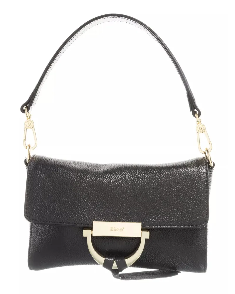 Abro Crossbody Bags Umhängetasche Temi schwarz Schwarz