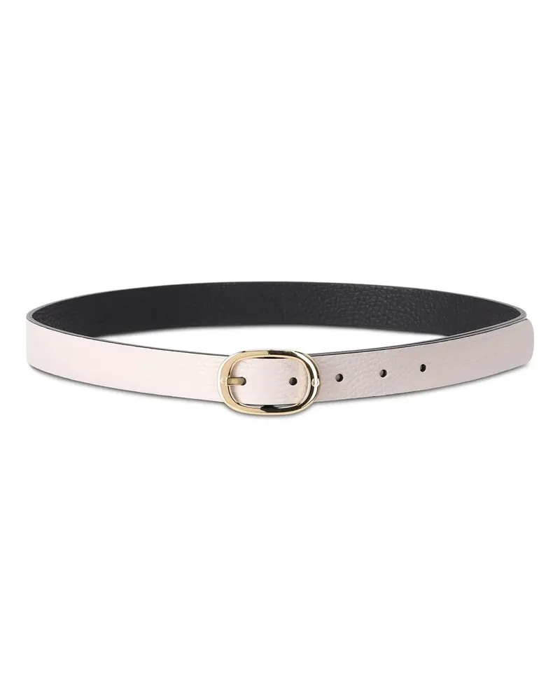 Aigner Gürtel Gürtel aus Leder creme Creme