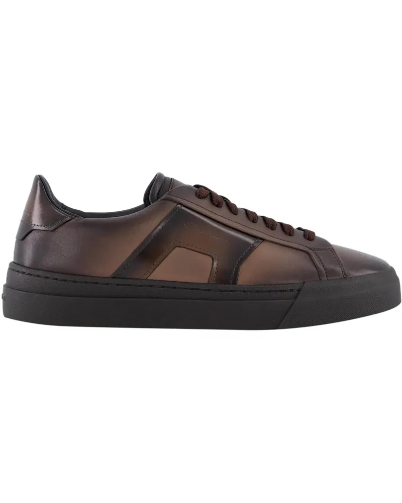 Santoni Low-Top Sneaker Heren  Sneaker braun Braun