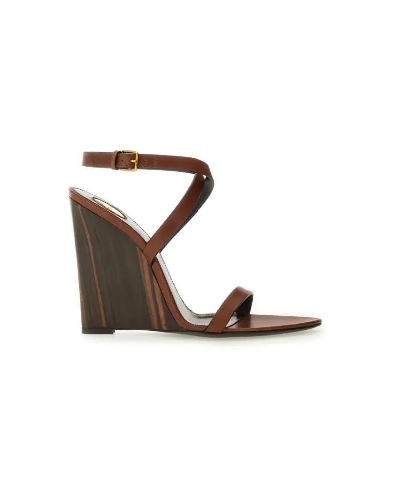 Saint Laurent Sandalen "Gippy 110 Popsi" Sandal schwarz Schwarz