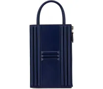 Crossbody Bags Tadelakt Kelly Cadena Handbag blau