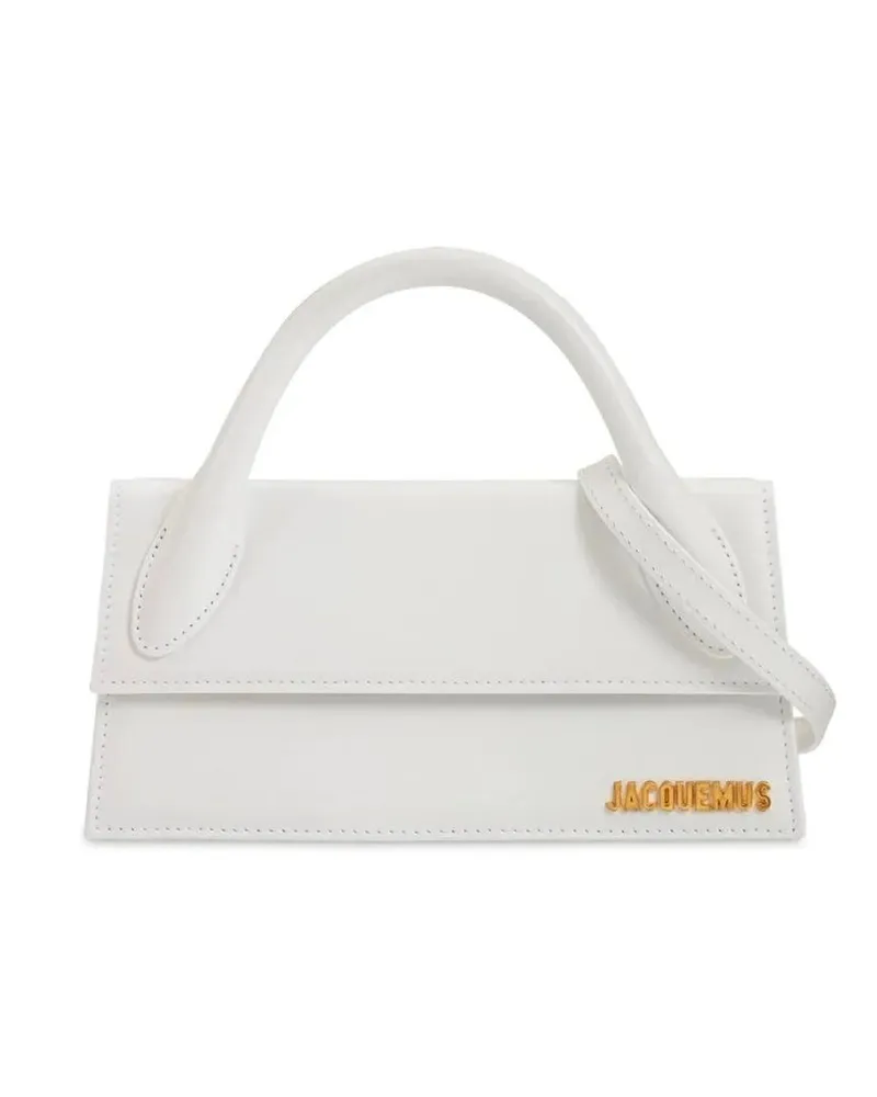 Jacquemus Hobo Bags Le Chiquito Long Bag weiß Weiß