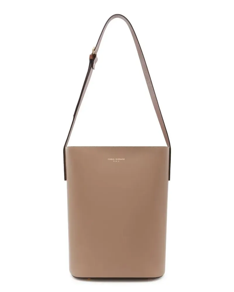 Isabel Bernard Crossbody Bags  Honoré Lora Taupe Leder Schulterta Taupe