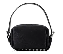 Crossbody Bags Ricco Small Bag - Leather - Black schwarz