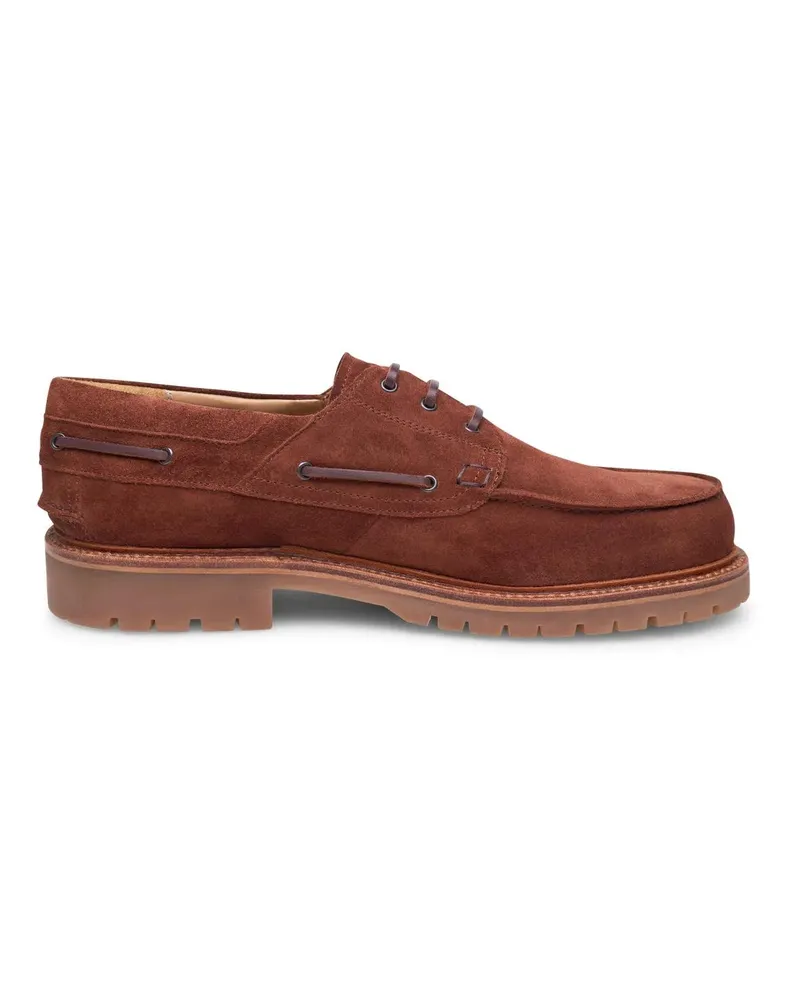 Heinrich Dinkelacker Slipper & Pantoletten Bootsschuh Miami Plain V braun Braun