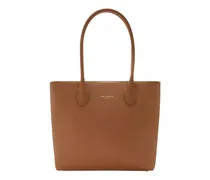 Shopper Honoré Lysanne Camel Calfskin Leather Shoulder Bag