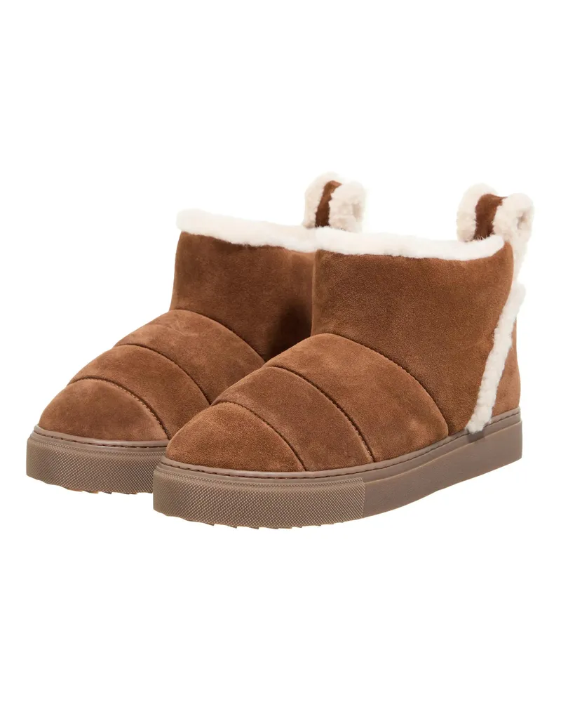 INUIKII Stiefel & Boots Shearling Slipin cognacbraun Cognacbraun