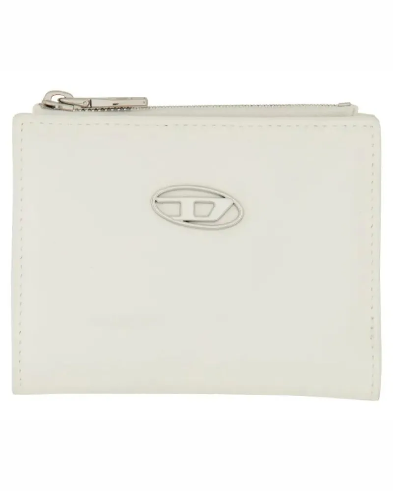 Diesel Portemonnaie Glossy White Wallet weiß Weiß