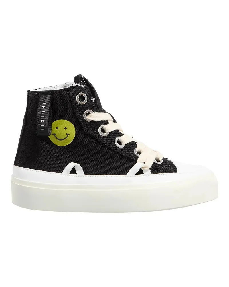 INUIKII High-Top Sneaker DISTRESSED MATILDA schwarz Schwarz