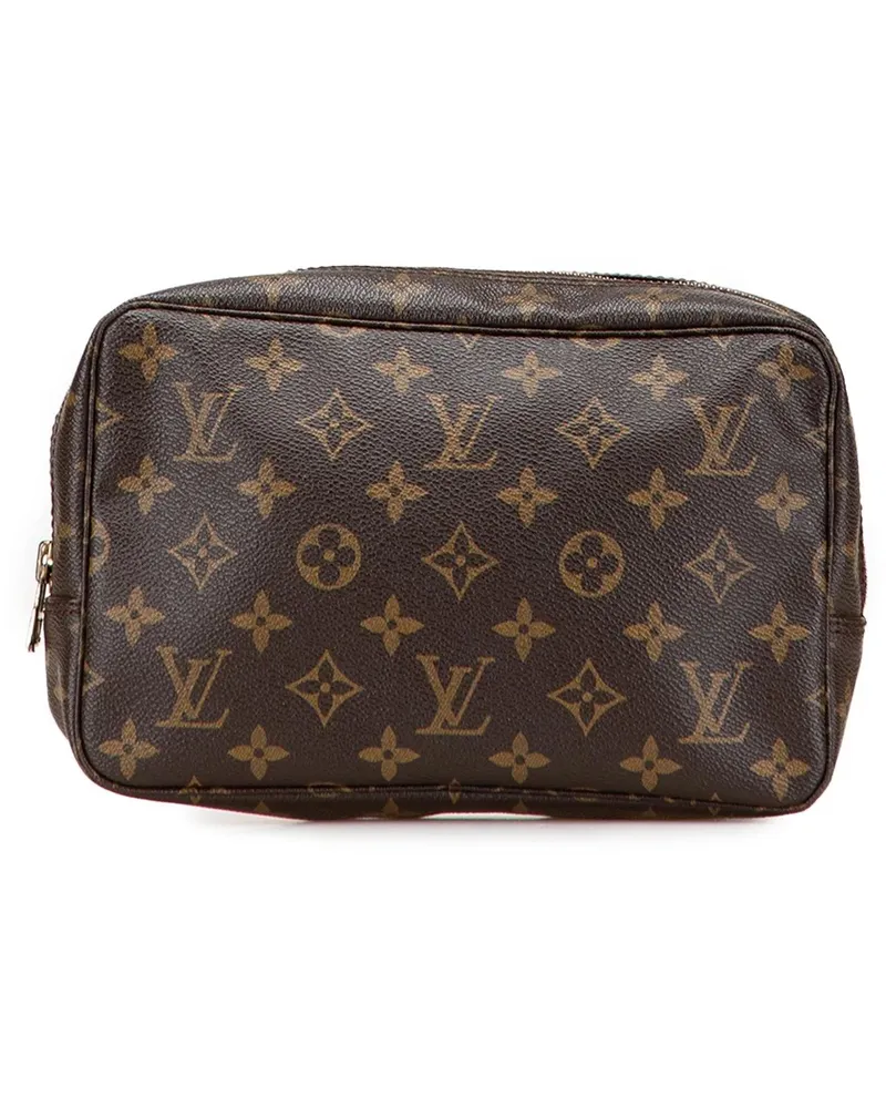 Louis Vuitton Clutches Monogram Trousse Toilette 23 braun Braun