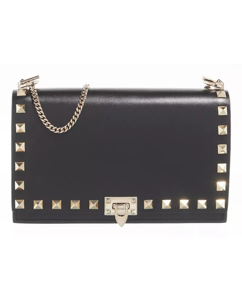 Valentino Garavani Crossbody Bags Rockstud Bag In Calfskin Schwarz