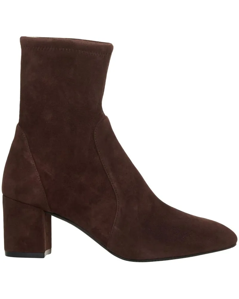 Stuart Weitzman Stiefel Suede boots 'Yuliana' braun Braun