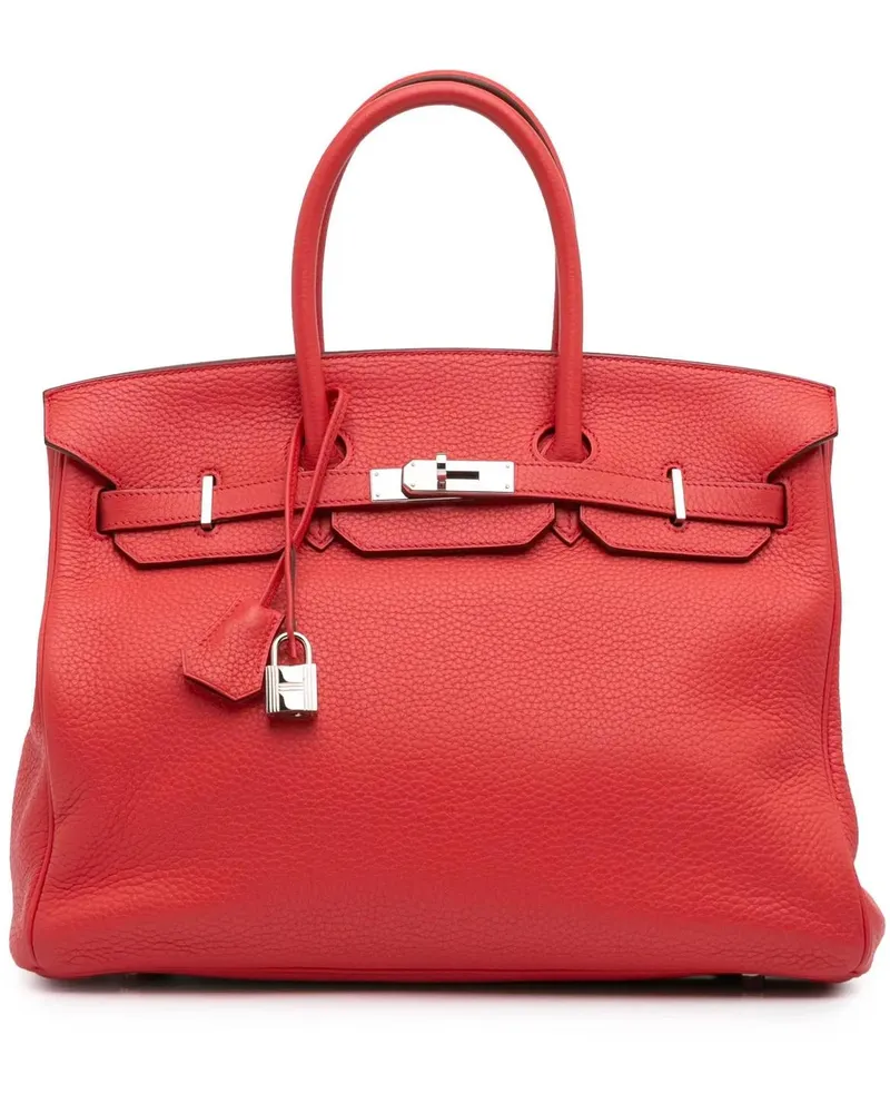 Hermès Crossbody Bags 2009 Togo Birkin Retourne 35 rot Rot