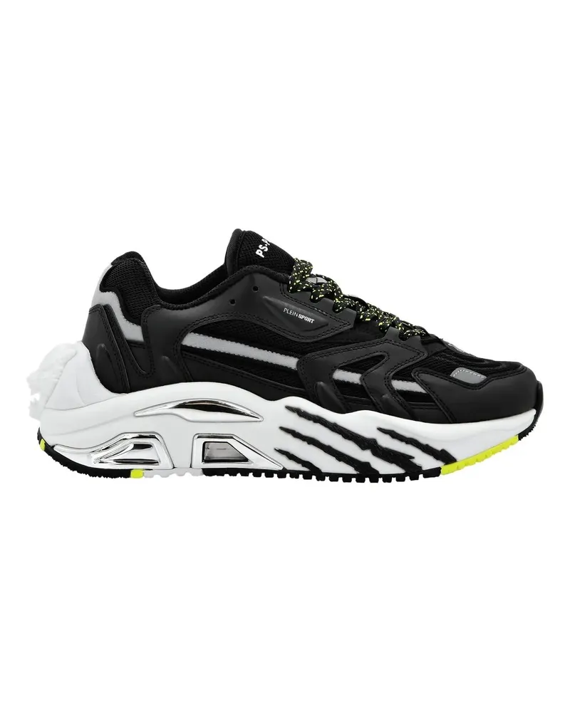 Philipp Plein Low-Top Sneaker Runner Sneaker The Scratch schwarz Schwarz