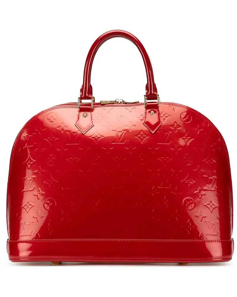 Louis Vuitton Crossbody Bags Monogram Vernis Alma GM rot Rot
