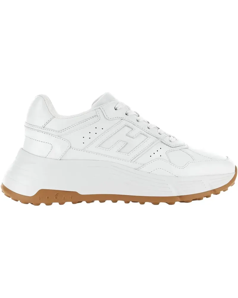 Hogan Low-Top Sneaker Flat Shoes White weiß Weiß