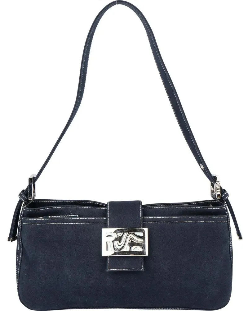 Fendi Crossbody Bags  Limited FF Buckle Baguette Shoulder Bag bunt Bunt