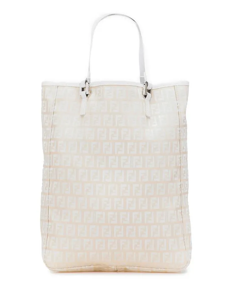 Fendi Shopper Zucchino Canvas Tote braun Braun