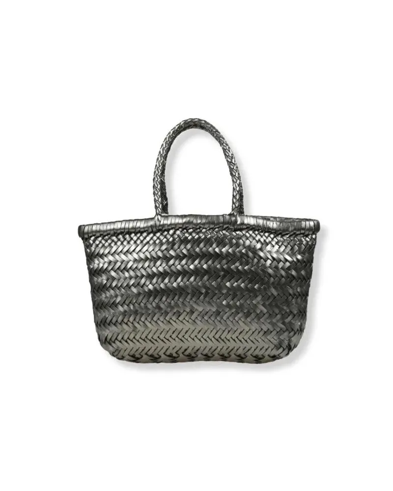 Dragon Diffusion Shopper & Totes Mini Flat Gora Bag silberfarben Silber