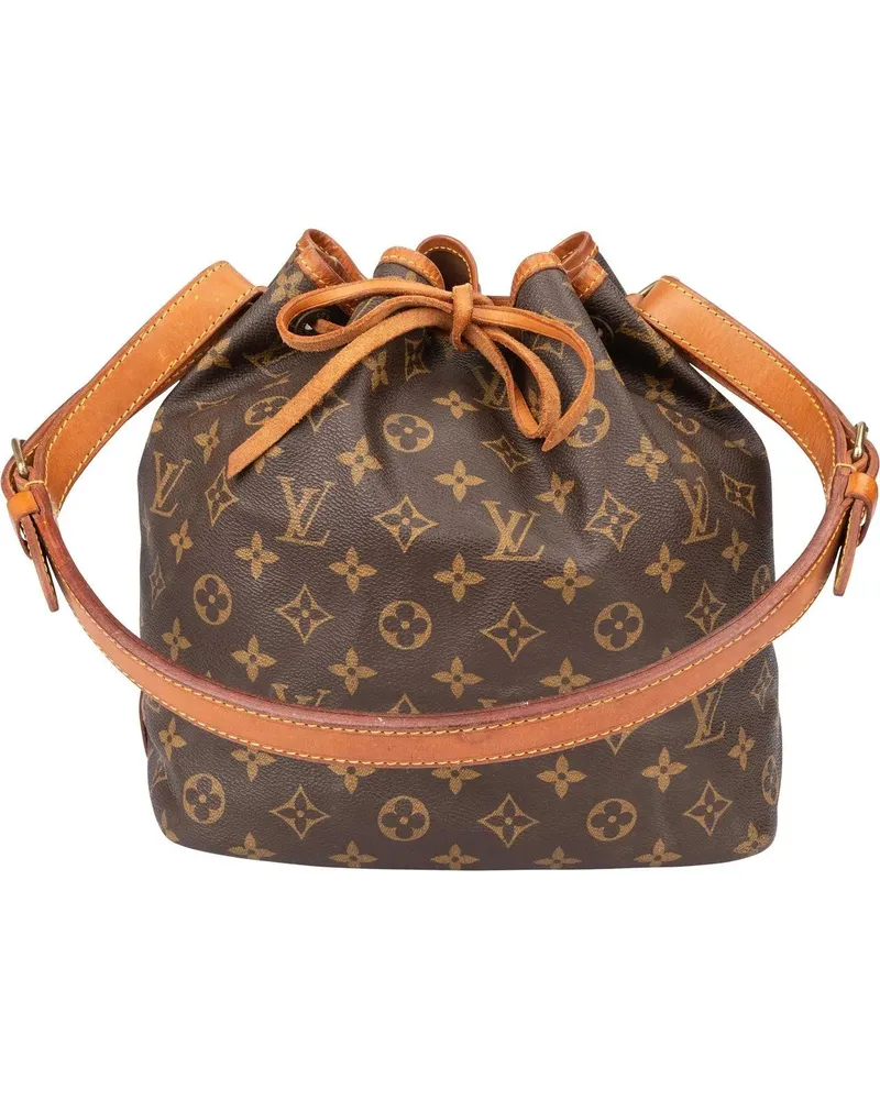 Louis Vuitton Crossbody Bags  Canvas Monogram Sac Noe Petit Should braun Braun