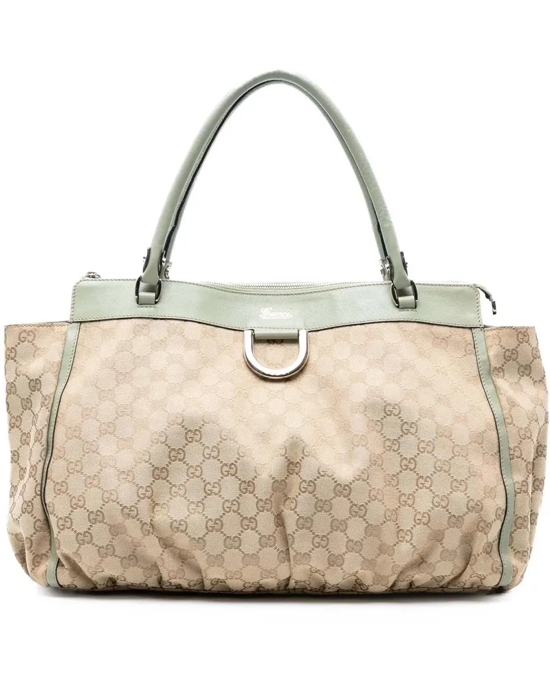 Gucci Shopper GG Canvas Abbey D Ring Tote braun Braun