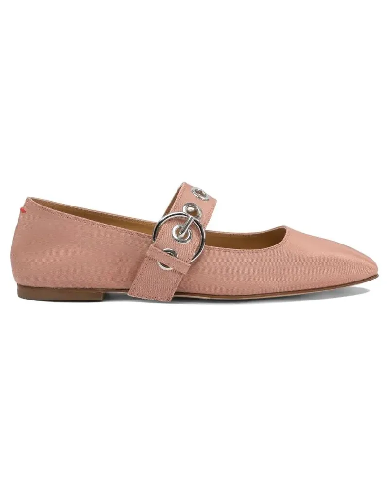 aeyde Uma Eyelet" Mary Jane pink Rosa