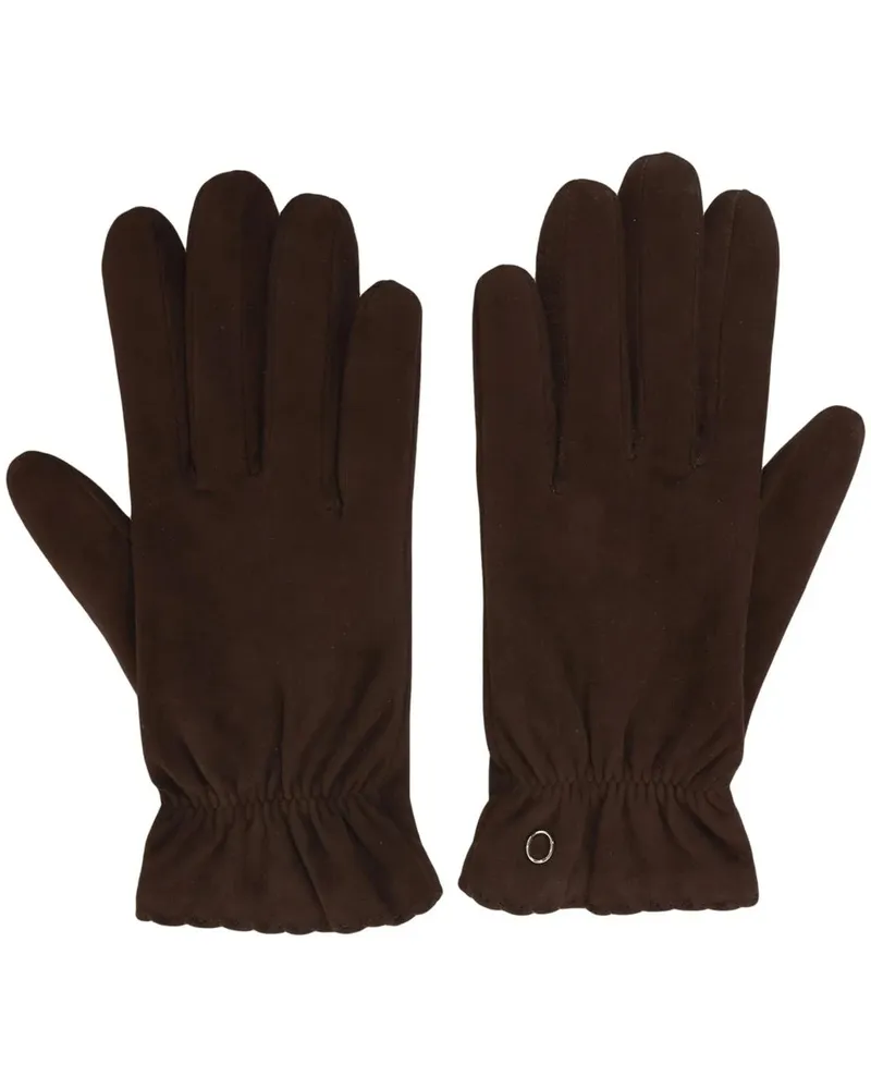 Orciani Handschuhe Suede gloves braun Braun