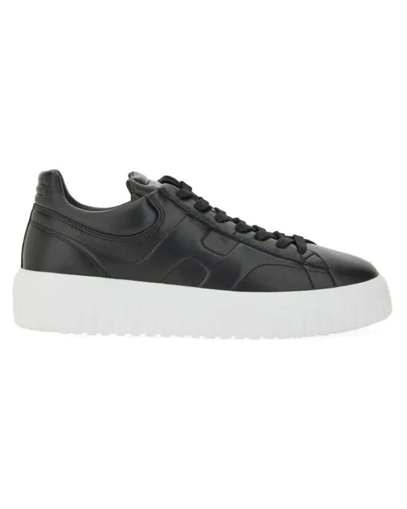 Hogan Low-Top Sneaker H-Stripes Sneaker schwarz Schwarz