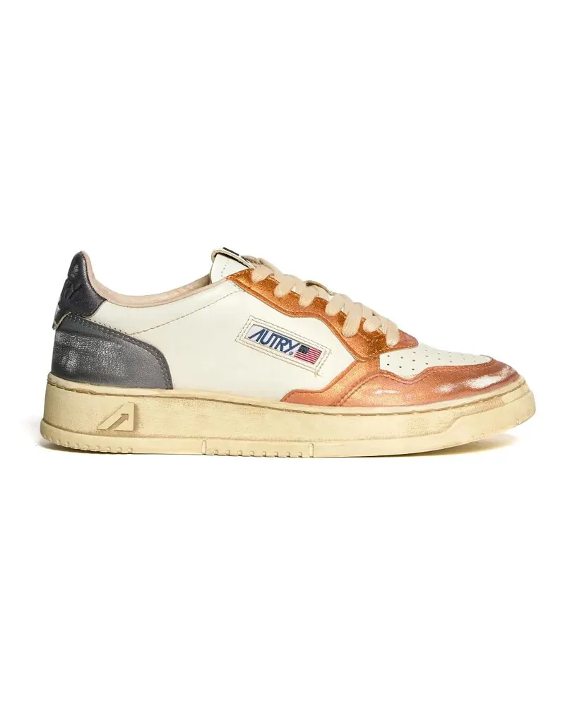 AUTRY Low-Top Sneaker Vintage-Inspired Low-Top Sneakers With Brushed Lea bunt Bunt
