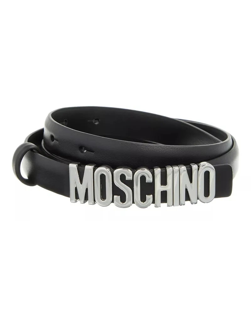 Moschino Gürtel Belt schwarz Schwarz