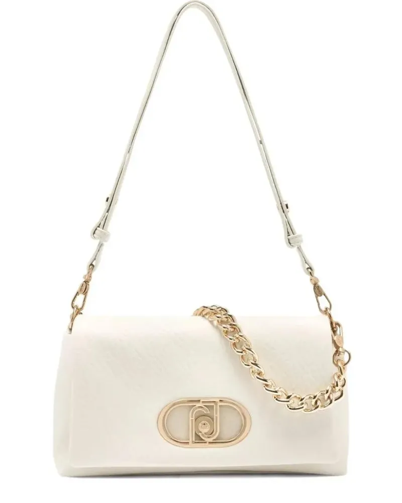 Liu Jo Hobo Bags Textured White Shoulder Bag weiß Weiß