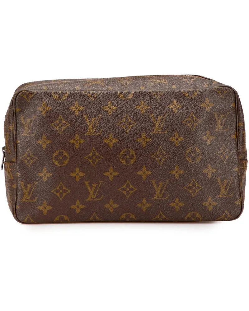 Louis Vuitton Clutches Monogram Trousse Toilette 28 braun Braun