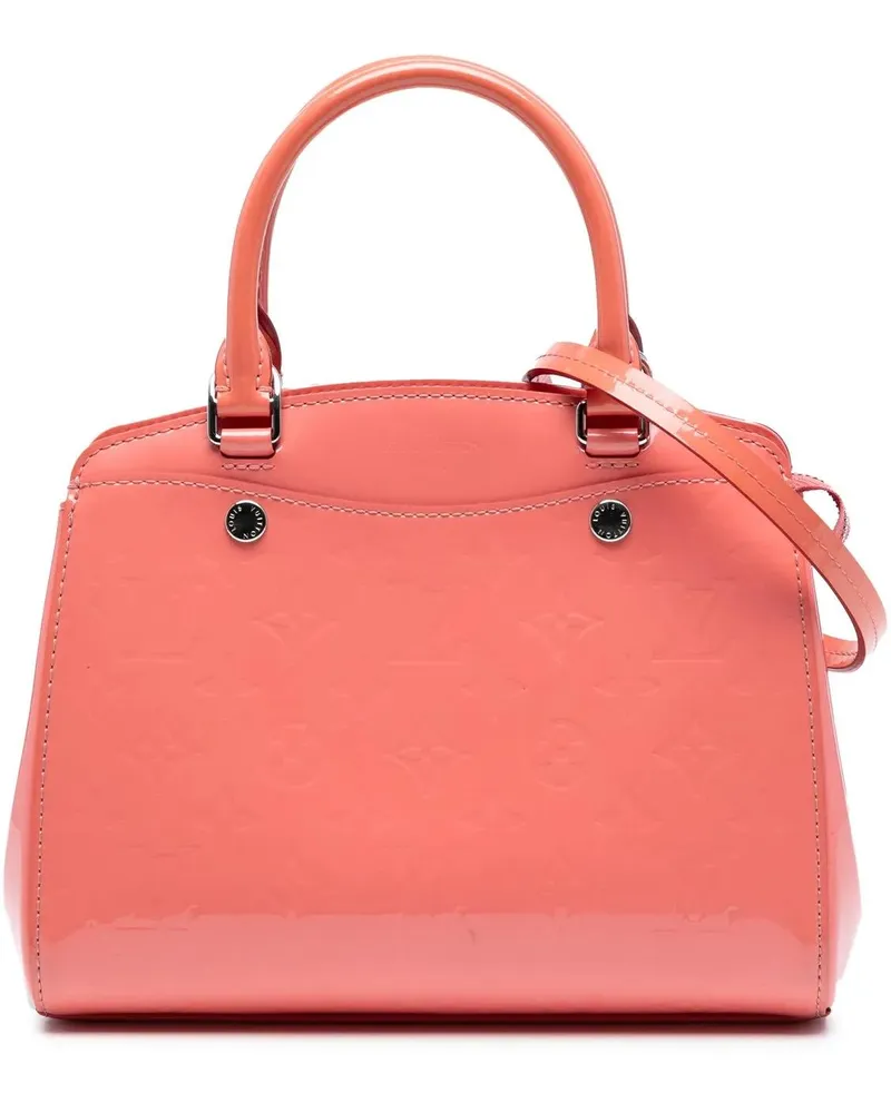 Louis Vuitton Hobo Bags Monogram Vernis Brea PM rosa Gold