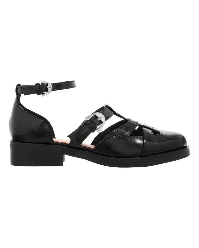 Coccinelle Sandalen  Sam Shiny schwarz Schwarz