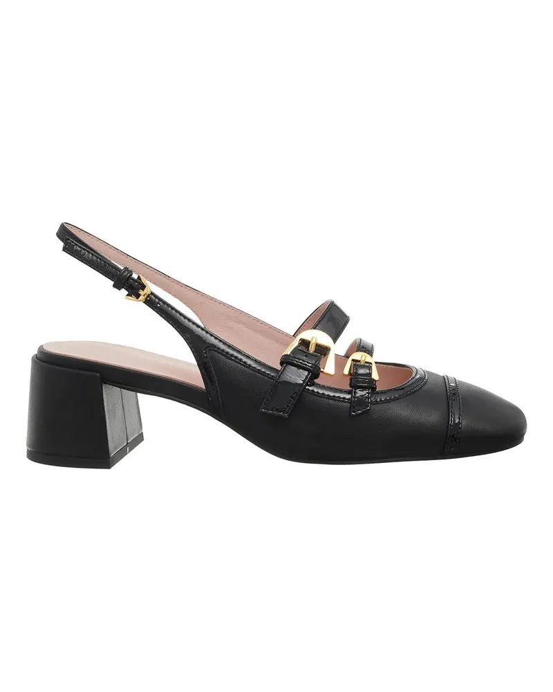 Coccinelle Ballerinas  Maia Bimaterial schwarz Schwarz