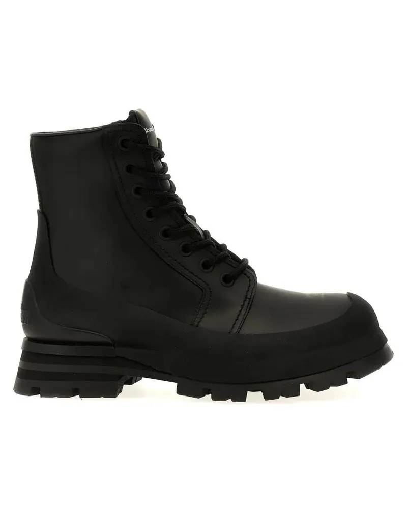 Alexander McQueen Stiefel 'Wander' Ankle Boots schwarz Schwarz