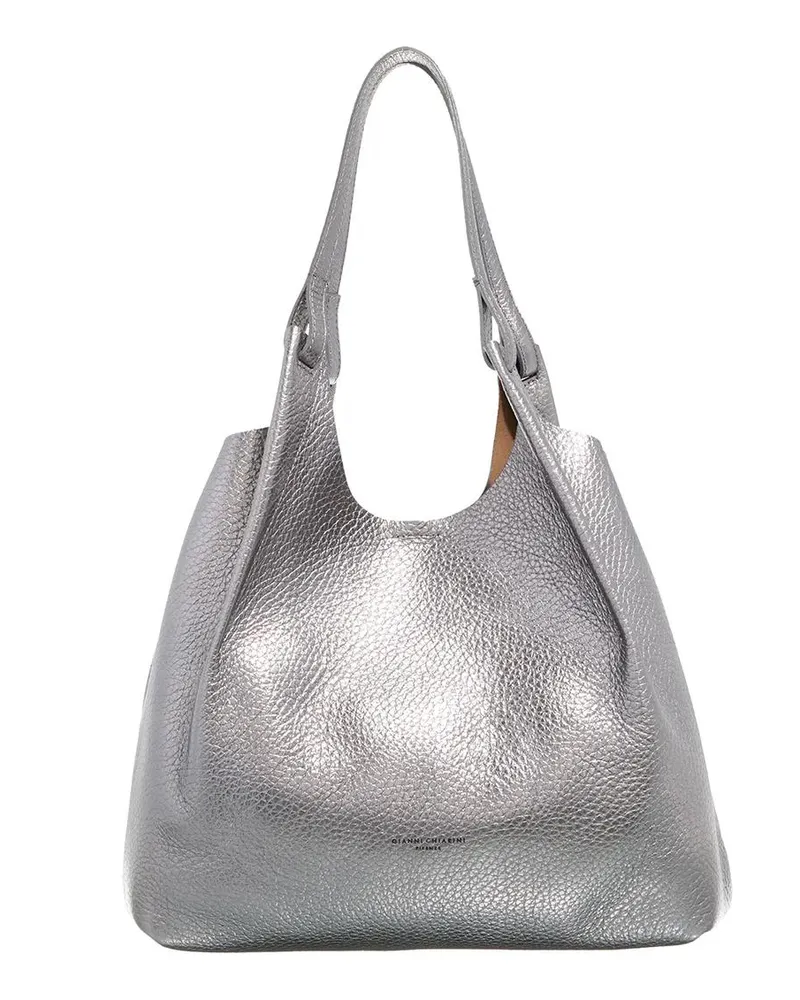 Gianni Chiarini Hobo Bags Dua silberfarben Silber