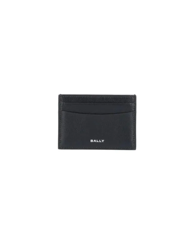 Bally Portemonnaies "Banque" Cardholder – Black schwarz Schwarz