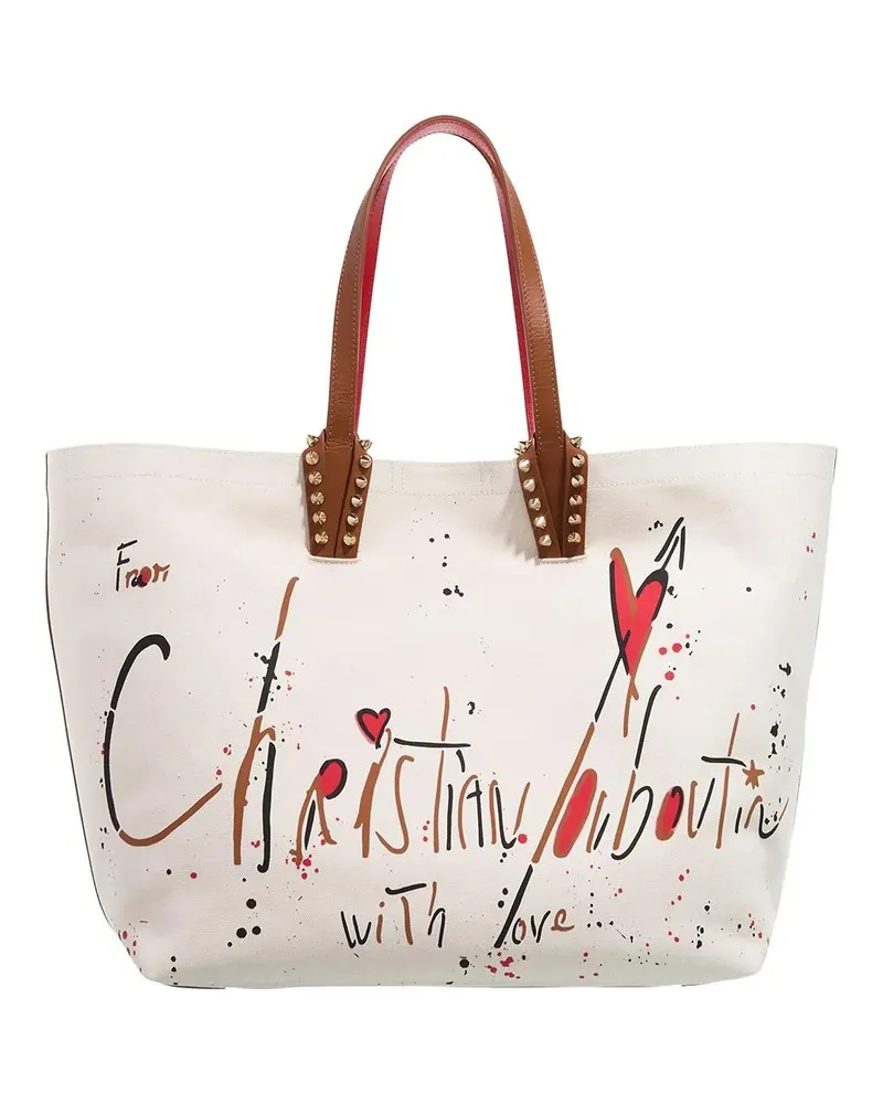 Christian Louboutin Shopper Cabata Beach Bag beige Beige