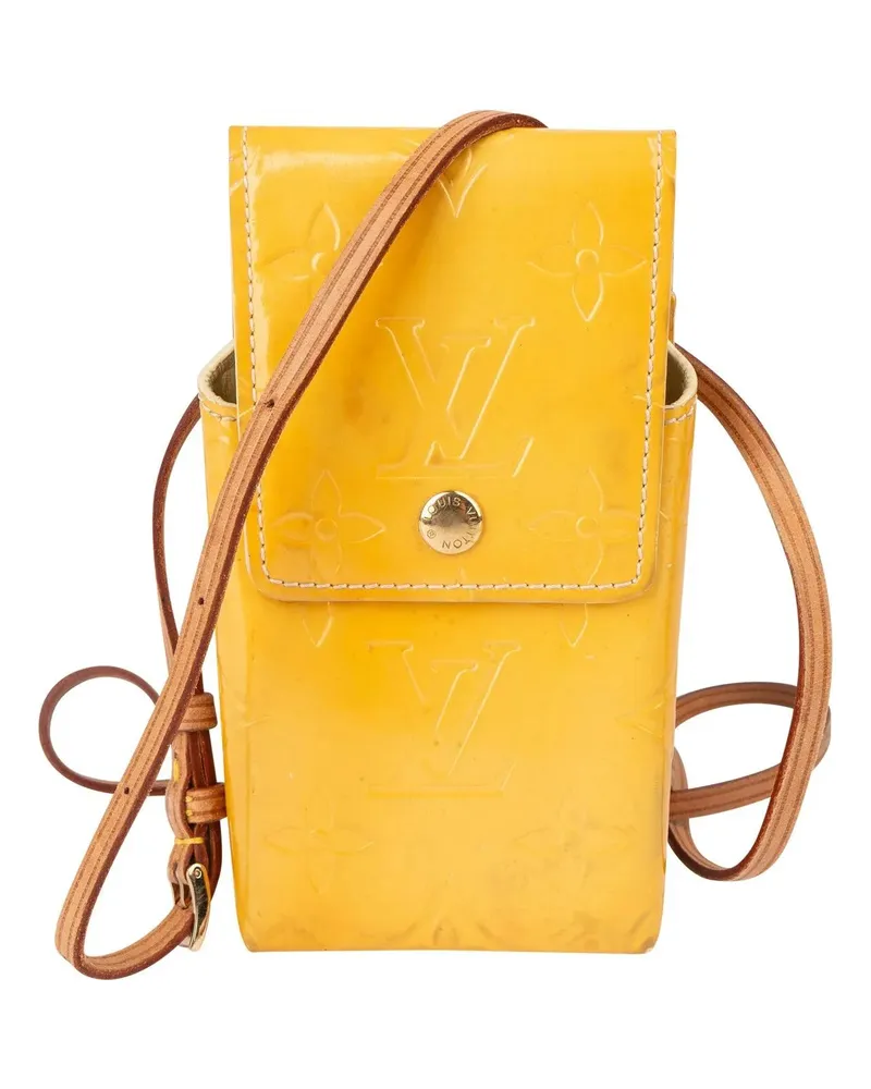 Louis Vuitton Crossbody Bags  Vernis Monogram Cigarettes Mini Cros gelb Gelb