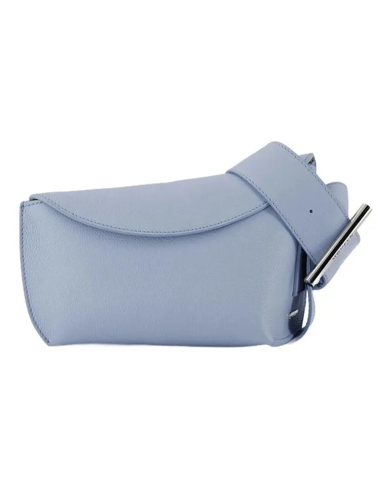 Alexander McQueen Hobo Bags Sling Crossbody - Leather - Blue blau Blau