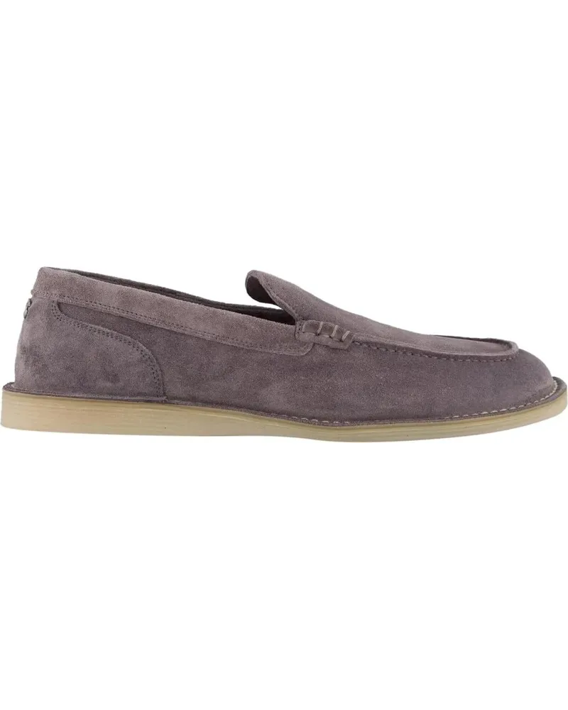 Dolce & Gabbana Loafer Heren Dolce & Gabbana Slippers grau Grau