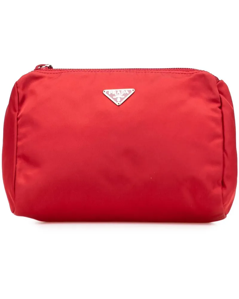 Prada Kosmetiktaschen Tessuto Pouch rot Rot