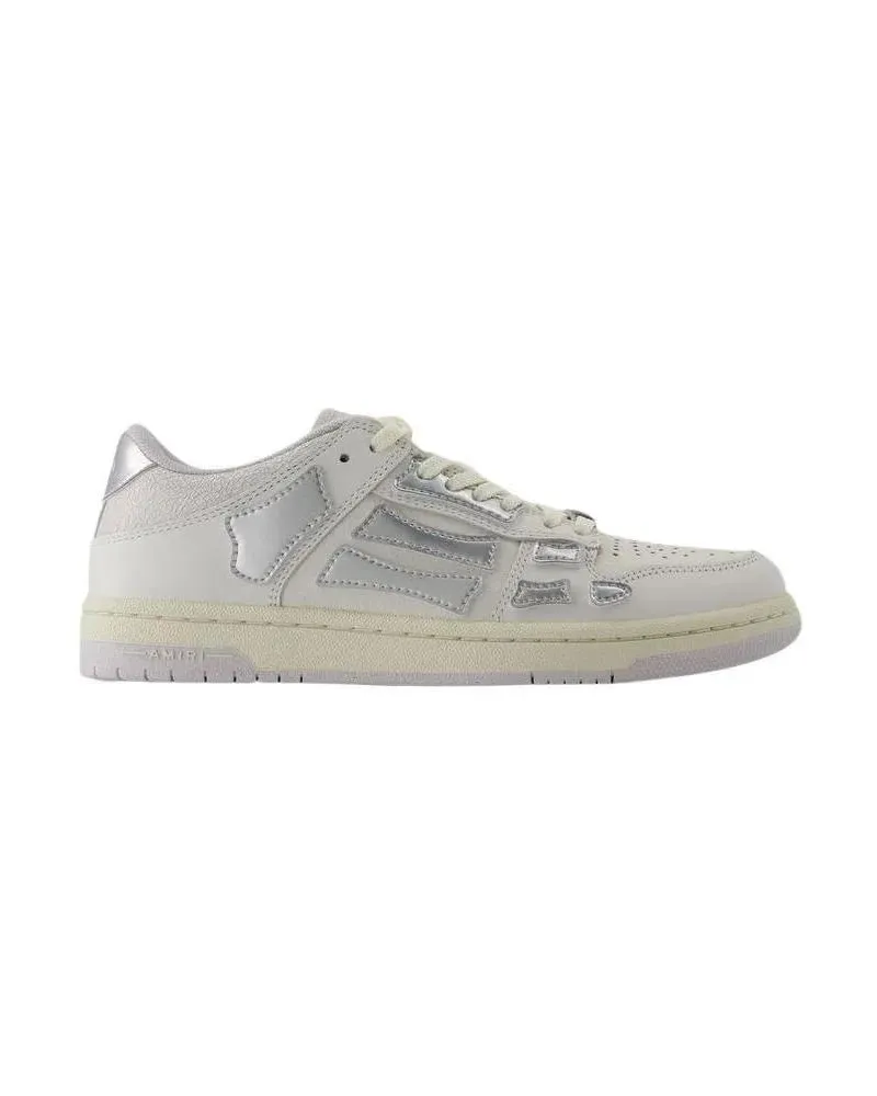 Amiri Low-Top Sneaker Metallic Skel Top Low Sneakers - Synthetic - White weiß Weiß