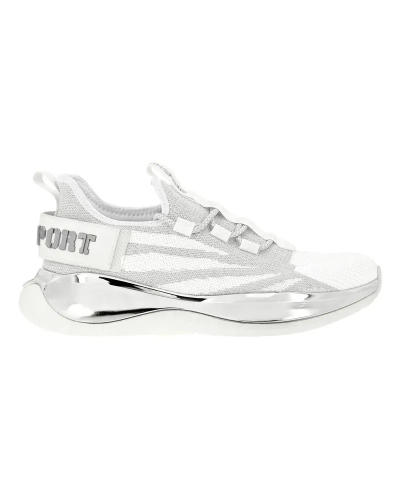 Philipp Plein Low-Top Sneaker Runner Sneaker The Iron Tiger Gen.x.02 weiß Weiß