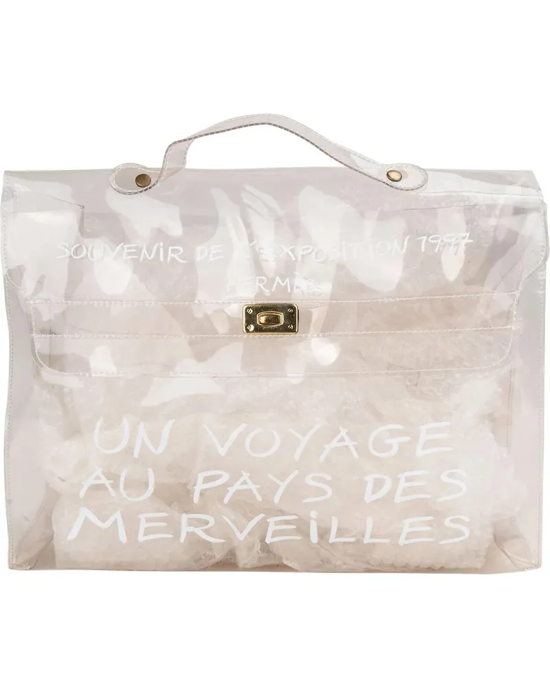 Hermès Crossbody Bags Hermes Transparent Souvenir 1997 Kelly Handbag bunt Bunt