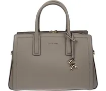 Crossbody Bags Medium Laila Satchel Bag Grey grau