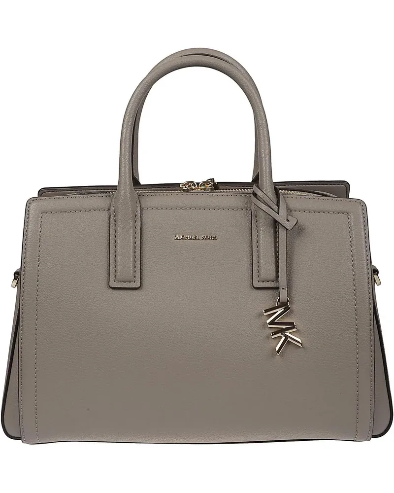 Michael Kors Crossbody Bags Medium Laila Satchel Bag Grey grau Grau