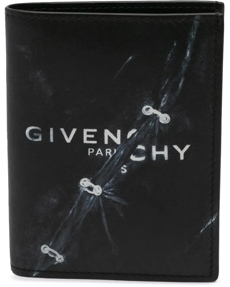 Givenchy Portemonnaie Leather Card Holder schwarz Schwarz